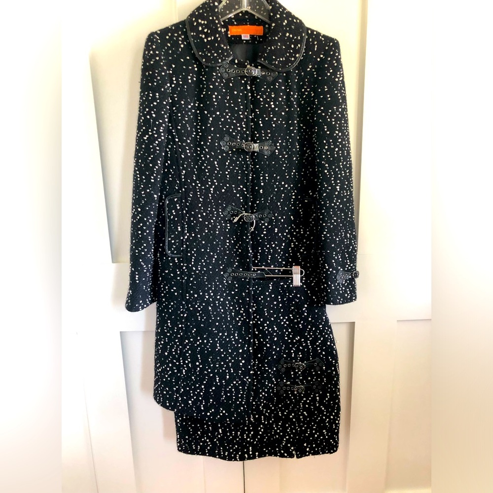 Cynthia Steffe Tweed Coat & Skirt